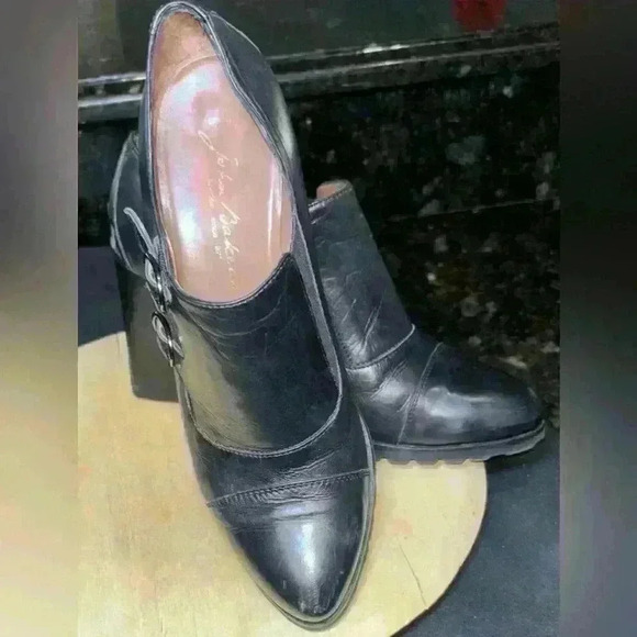 John Baker shoes, 3” heels, professional; Size: 7.5 Steampunk,Chic, quiet luxury - Picture 1 of 10